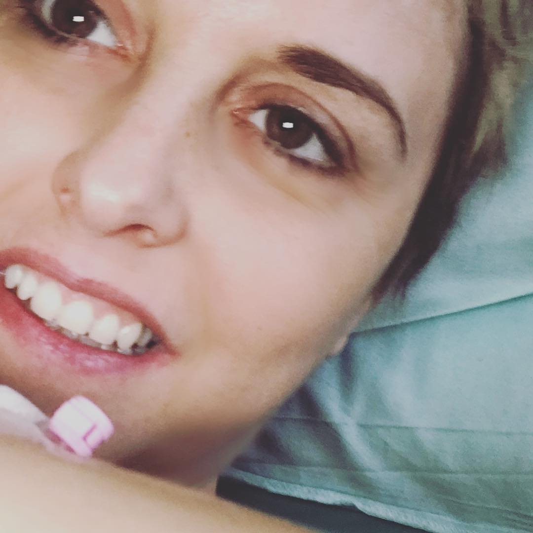 Nadia Toffa in ospedale: "Qui non si molla mai"