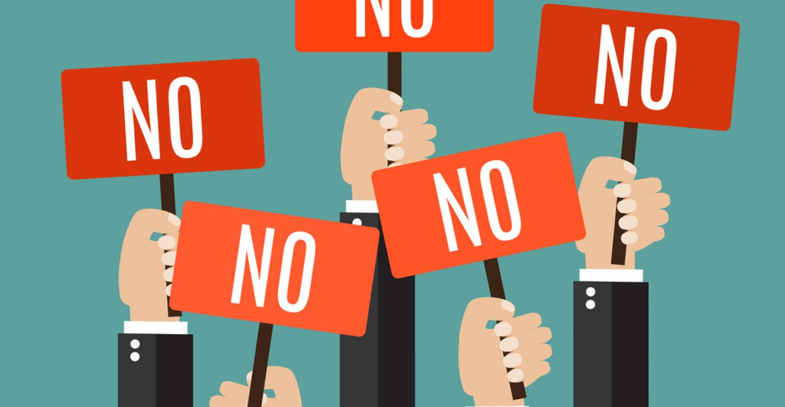 Il “pulsantone io no” di chi non sostiene il governo