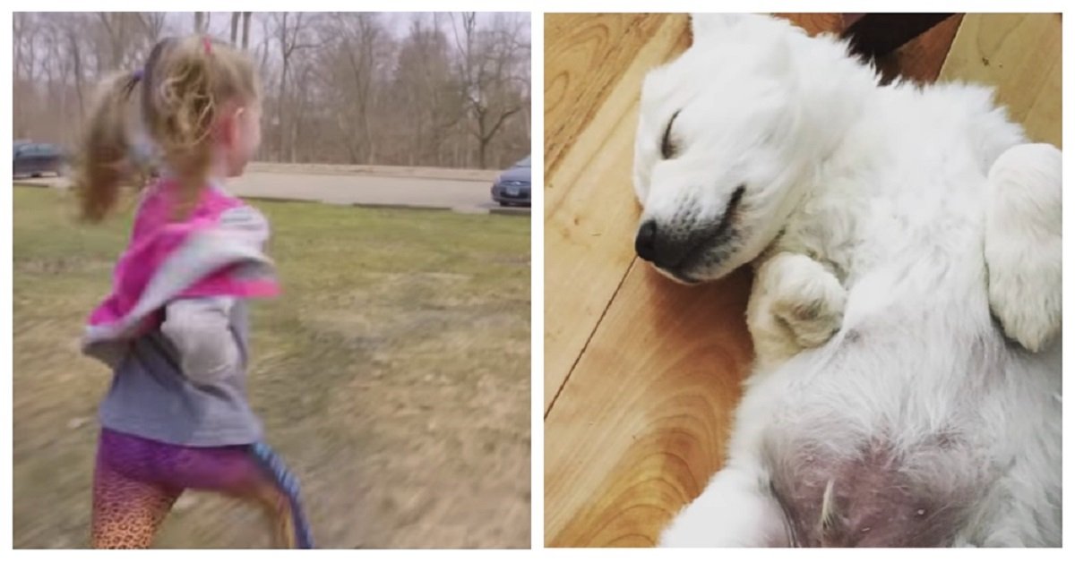 Questa bambina e il suo cucciolo sono la coppia perfetta