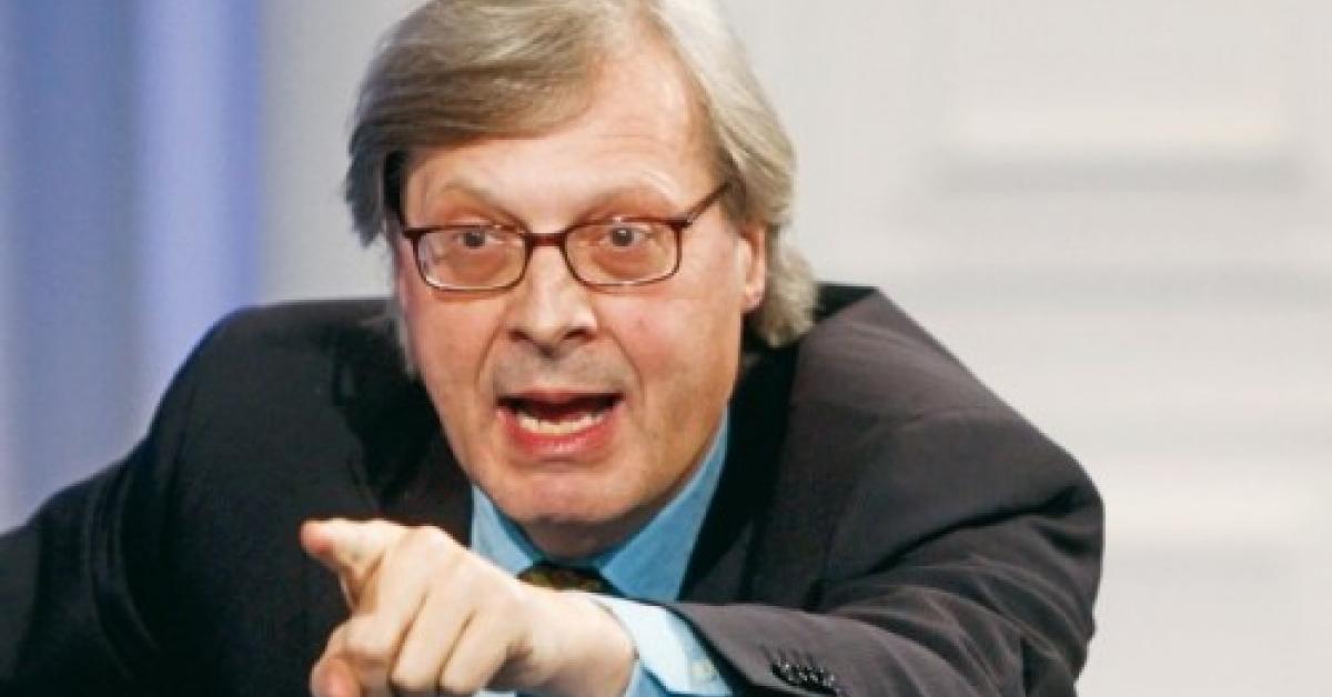 Vittorio Sgarbi: "Spendo 30mila euro al mese". E tra poco 'va' in pensione