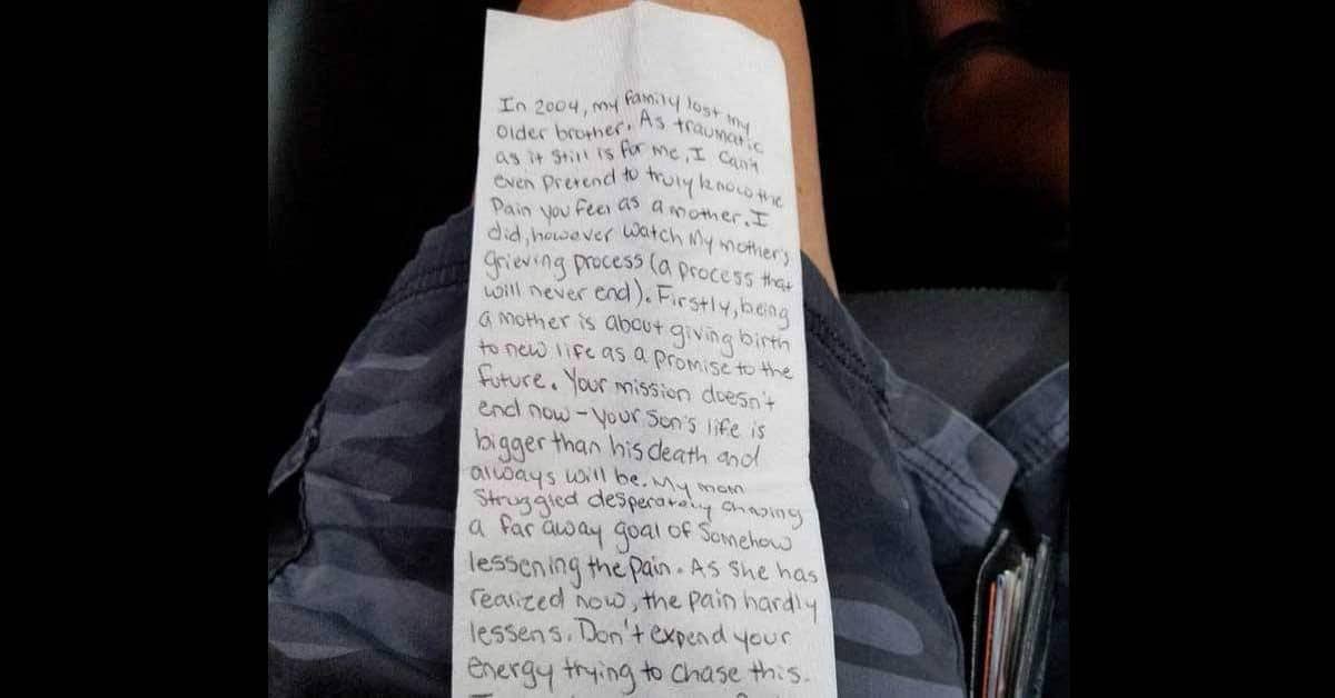 La verità sulla lettera che Tricia ha ricevuto