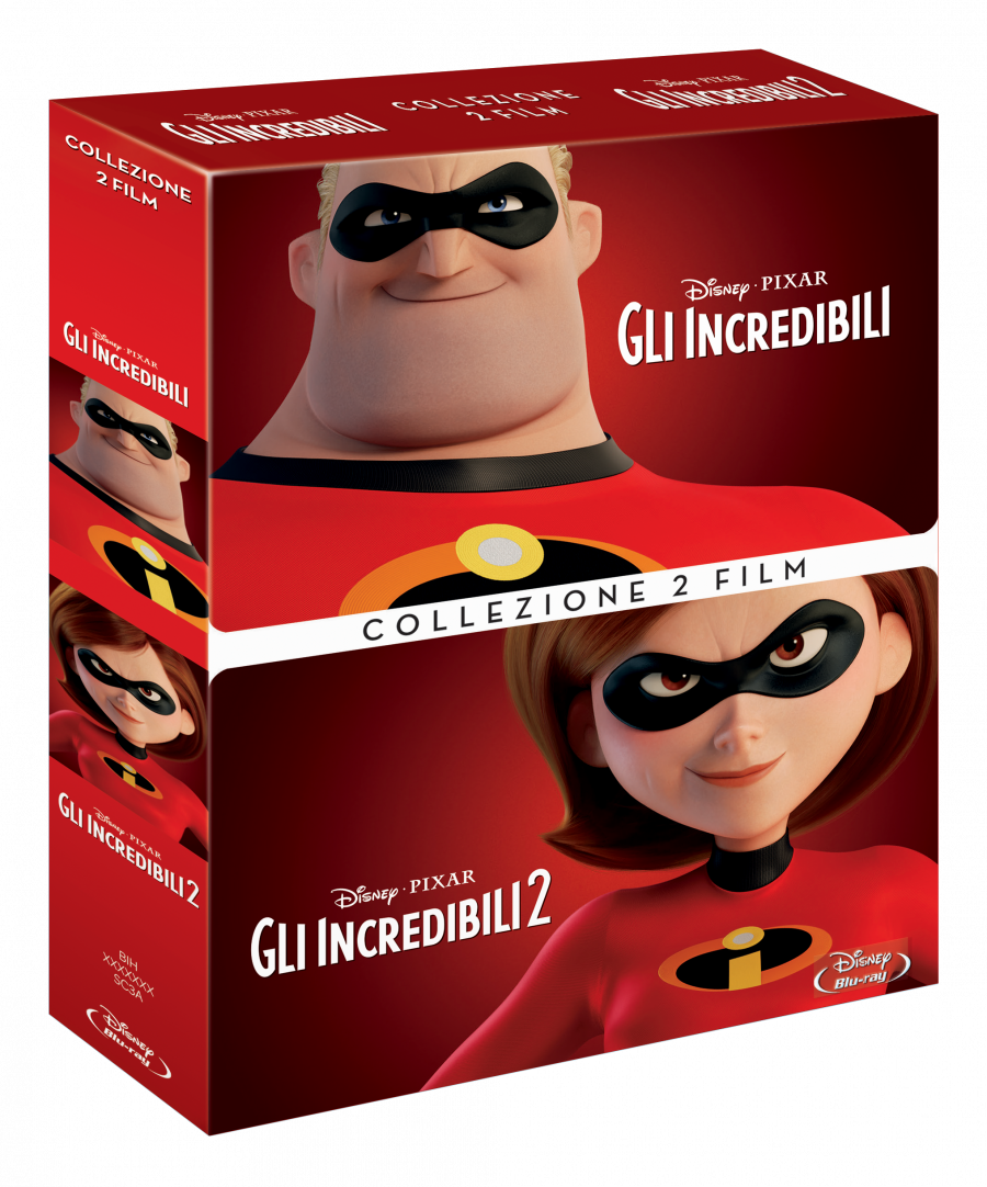 gli incredibili 2 dvd