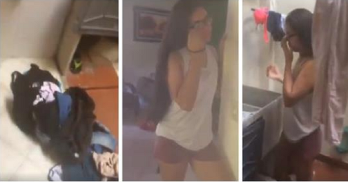 La punisce in diretta