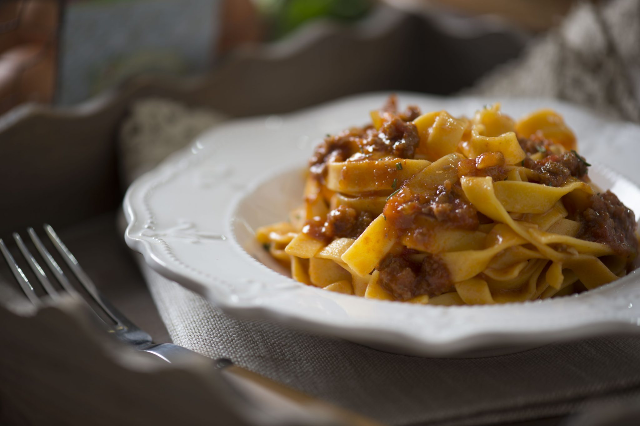 Tagliatelle alla bolognese