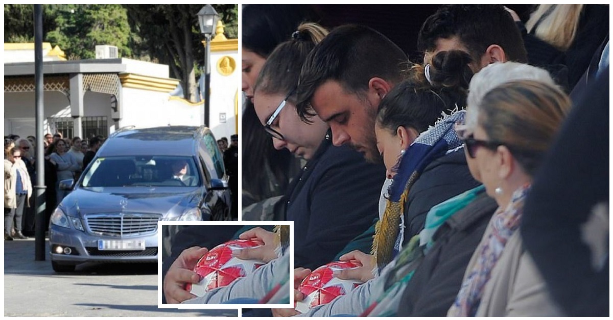 Funerale Julen: il significato del pallone