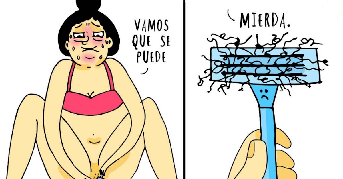 Le fasi della depilazione della zona bikini