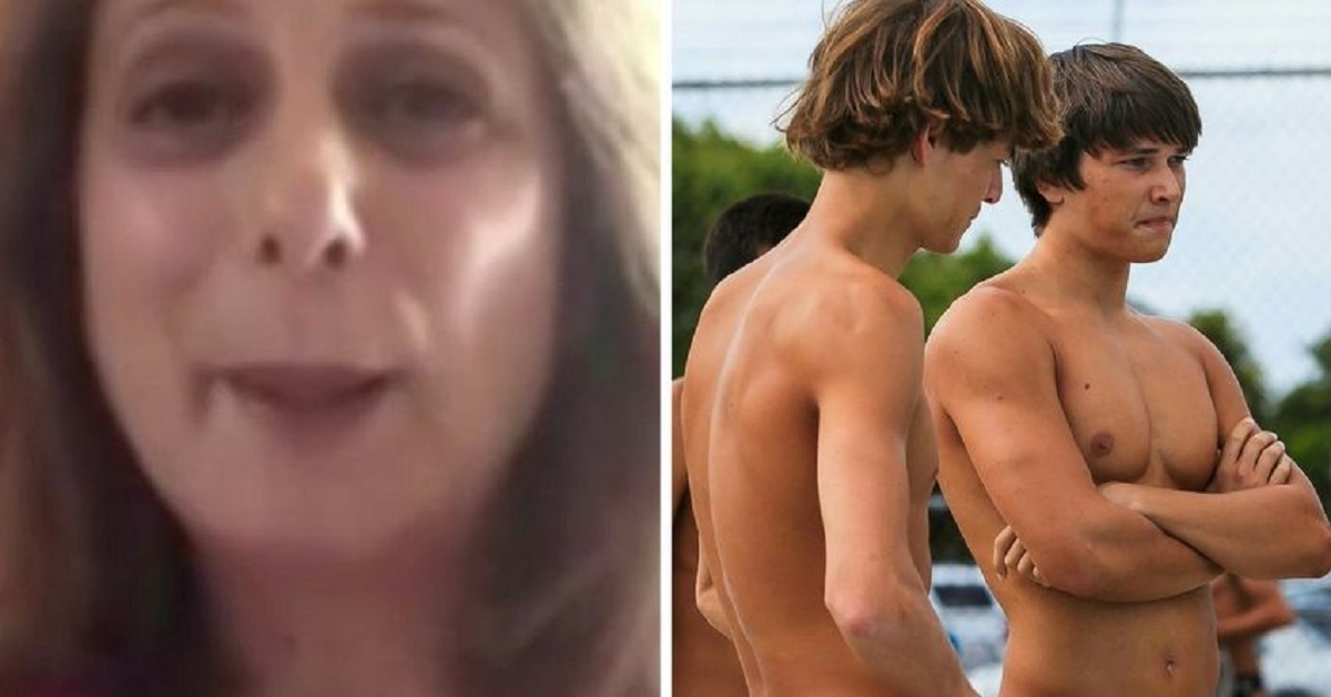 Mamma si fa ancora il bagno con i suoi figli pre adolescenti