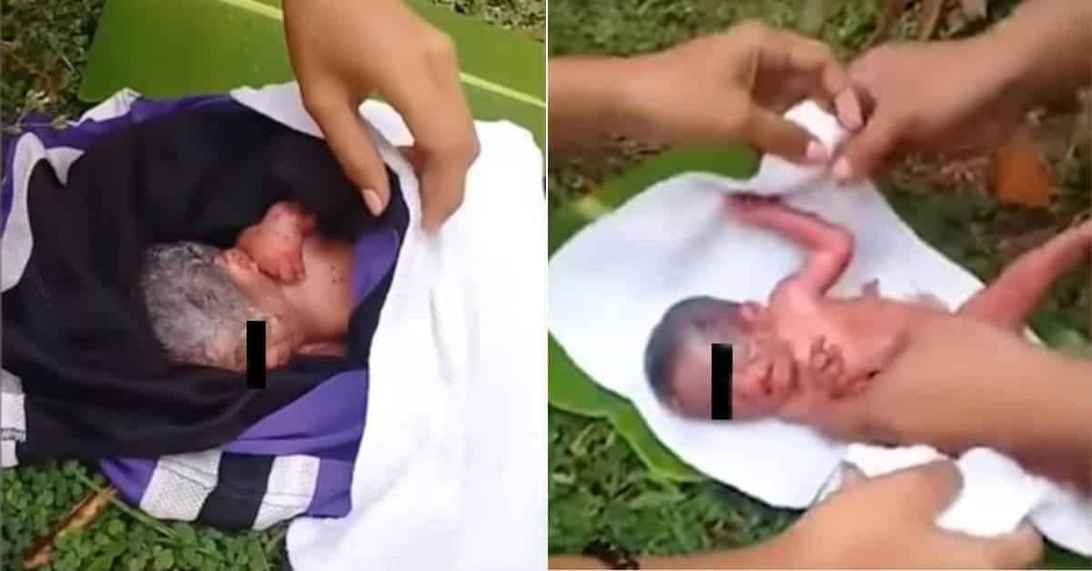 I gemelli abbandonati dall’auto in corsa