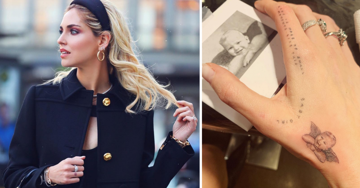 Chiara Ferragni dedica un tatuaggio al figlio Leo