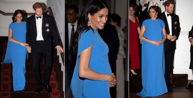 meghan-markle-cena-gala-abito-blu-pancione-645