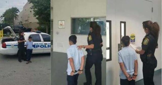 ragazzino-di-sette-anni-viene-arrestato-per-aver-avuto-un-comportamento-aggressivo