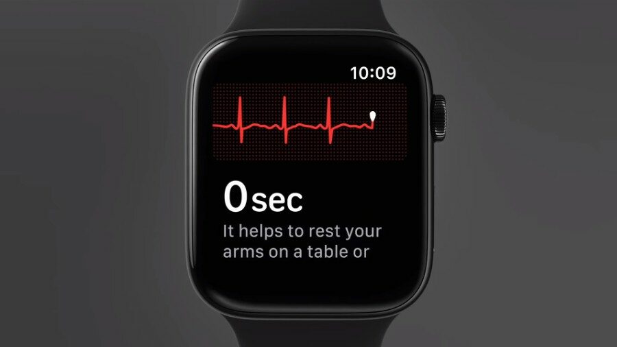 taking ecg on apple watch 4