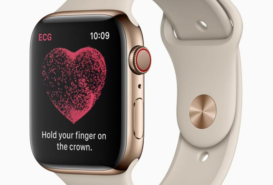 ECG con l'Apple Watch series 4