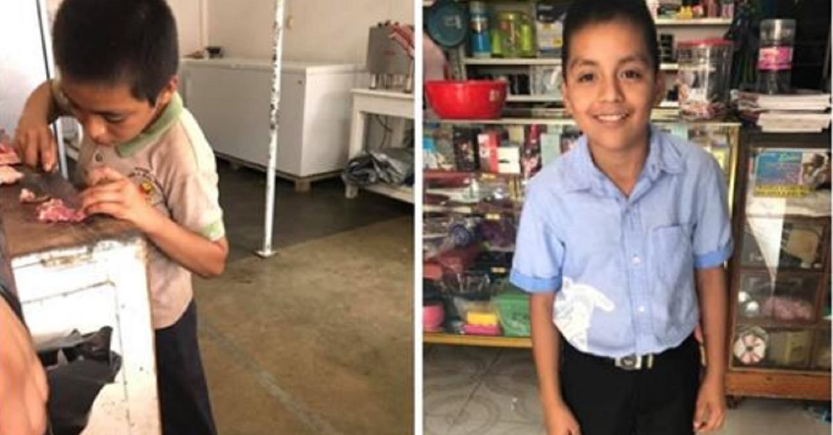 L’emozionante storia di un bambino orfano di 8 anni