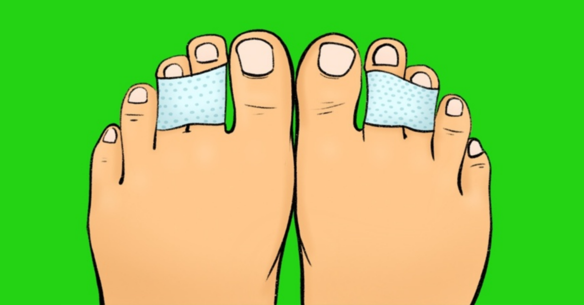 Второй и третий пальцы ноги. Третий палец. Tapered Toes