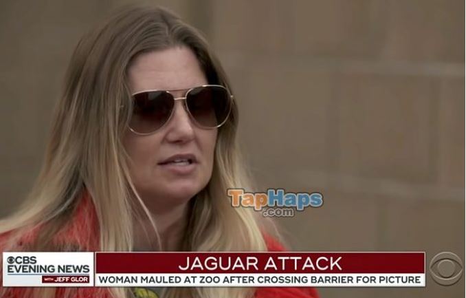 donna attaccata dal giaguaro