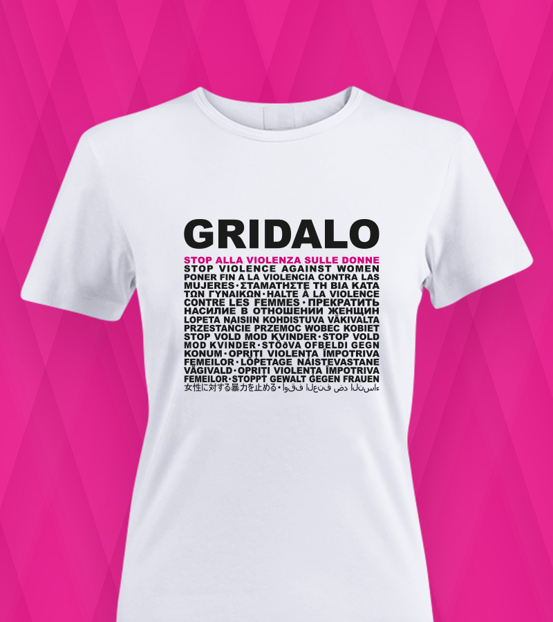 Gridalo T-shirt White Mathilda