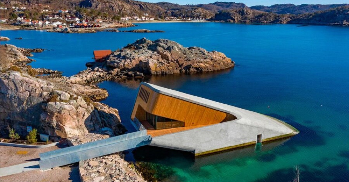 Il primo ristorante subacqueo europeo apre in Norvegia