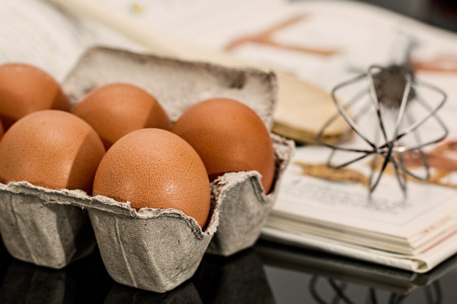 Codice delle uova sul guscio