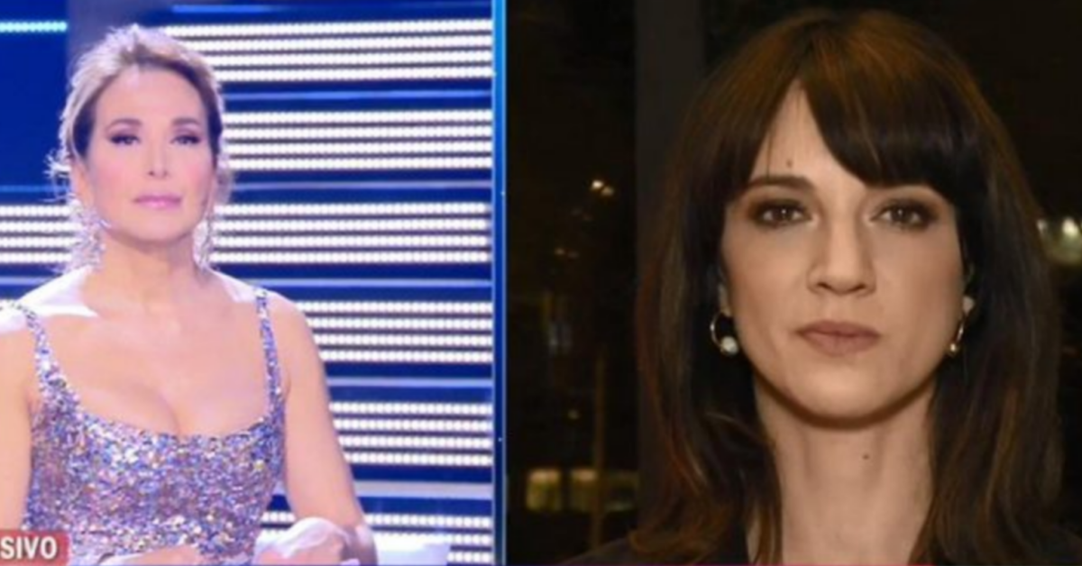 Asia Argento, furiosa con Barbara d’Urso