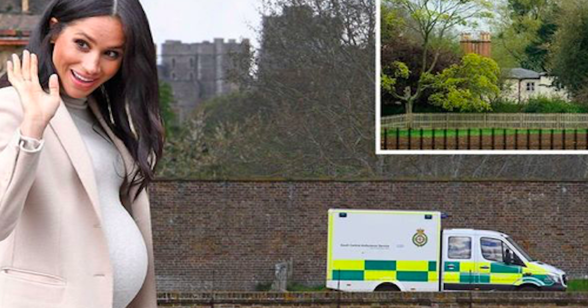 Royal Baby: avvistata l’ambulanza di fronte la dimora di Meghan e Harry