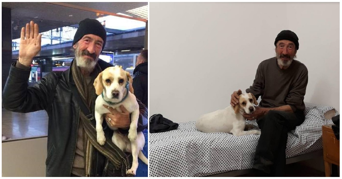 Francesco il suo cane Tommaso scomparsi