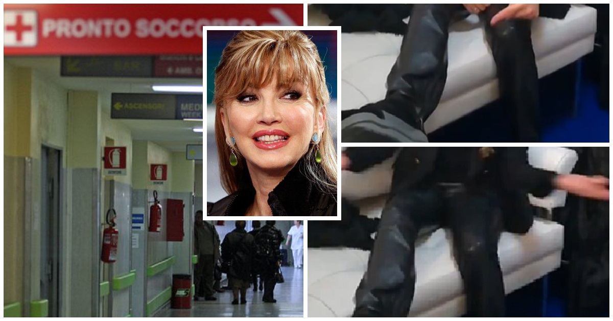 Milly Carlucci si frattura il dito