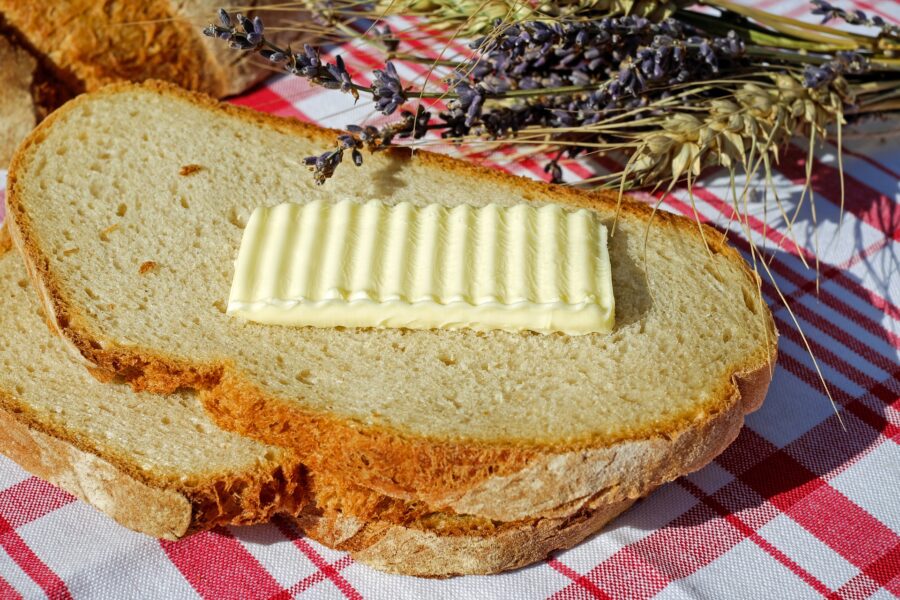 pane burro e marmellata