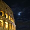 La Luna sul Colosseo