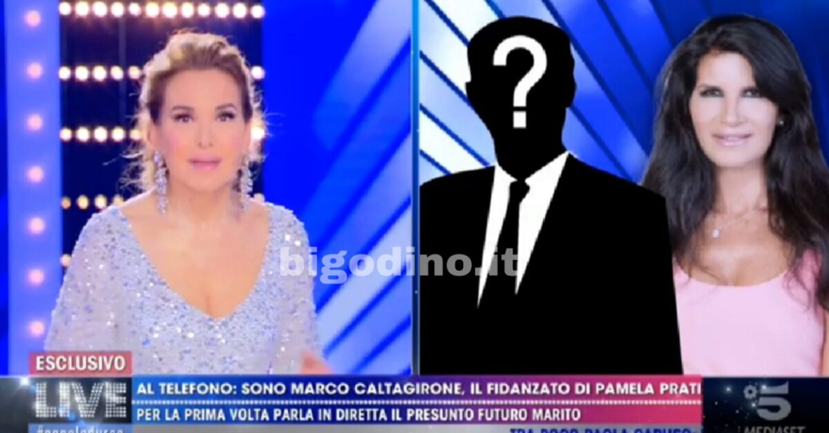 Nozze di Pamela Prati, il fidanzato a Live