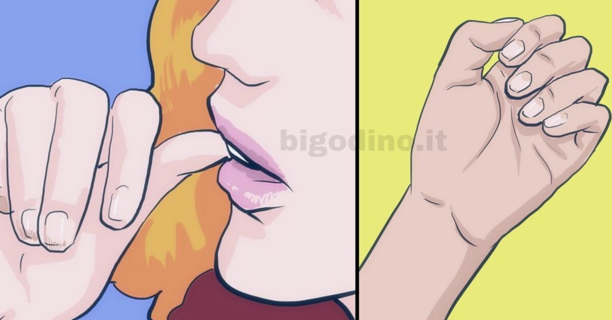 Mordere le unghie, personalità