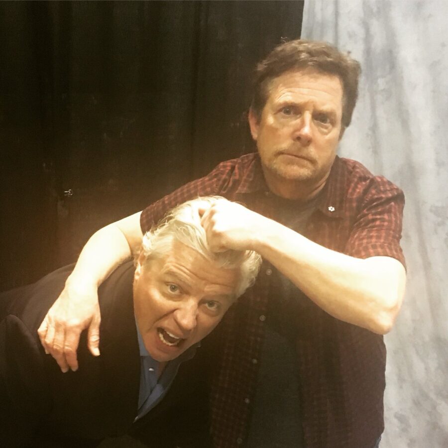 Tom Wilson e Michael J Fox oggi