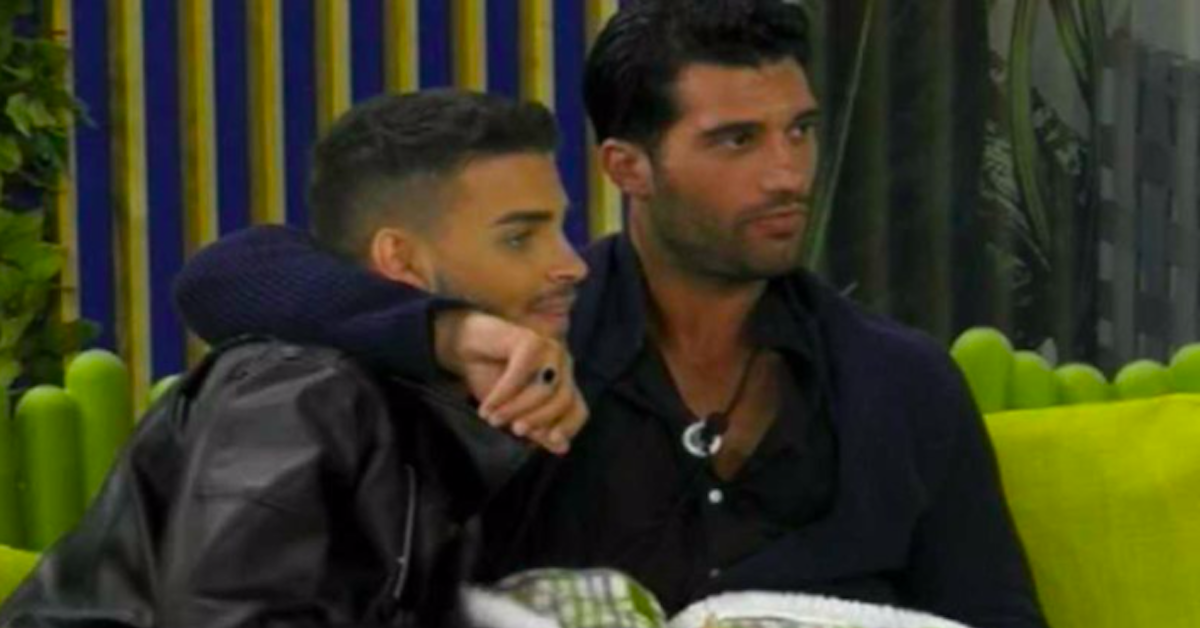 Cristian Imparato ruba un bacio a Michael Terlizzi