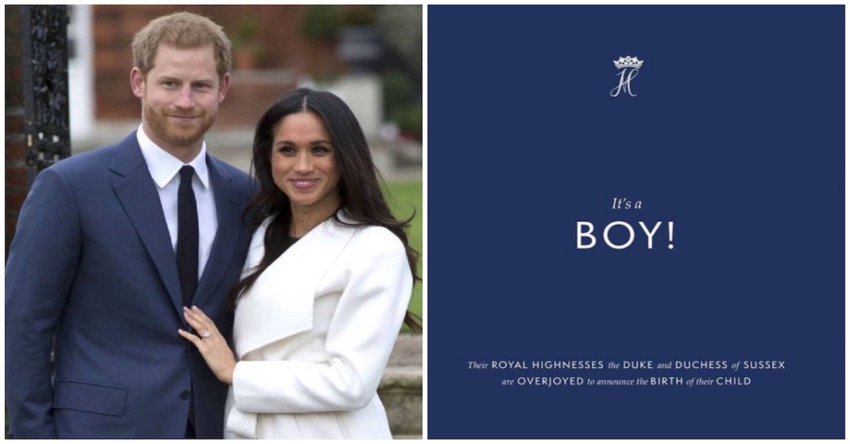 Il Royal Baby è nato: l’annuncio sul profilo Instagram