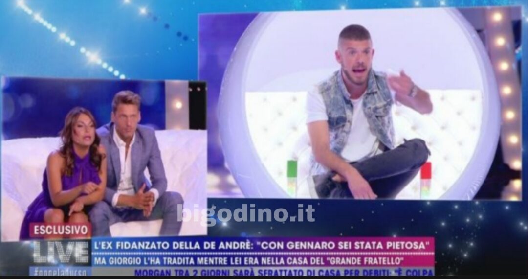 Francesca e Gennaro, volano parole contro Giorgio