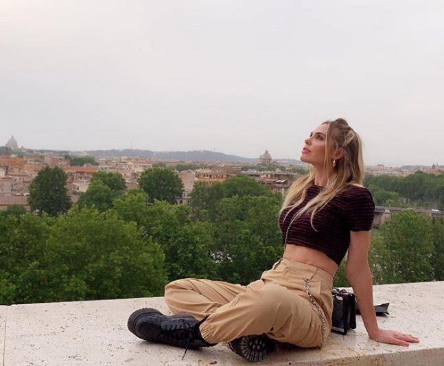 Ilary Blasi a Roma