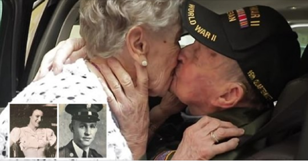 75 anni dopo essersi conosciuti, il soldato ritrova la donna di cui si innamorò