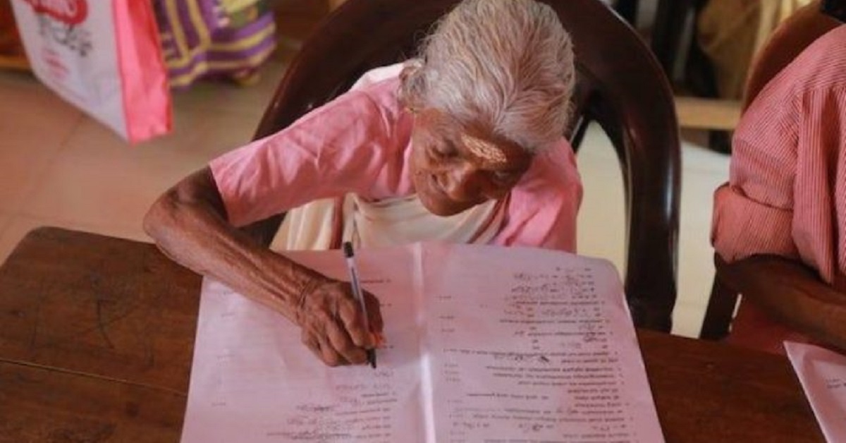 La storia emozionante di una donna di 96 anni che per la prima volta dà un esame