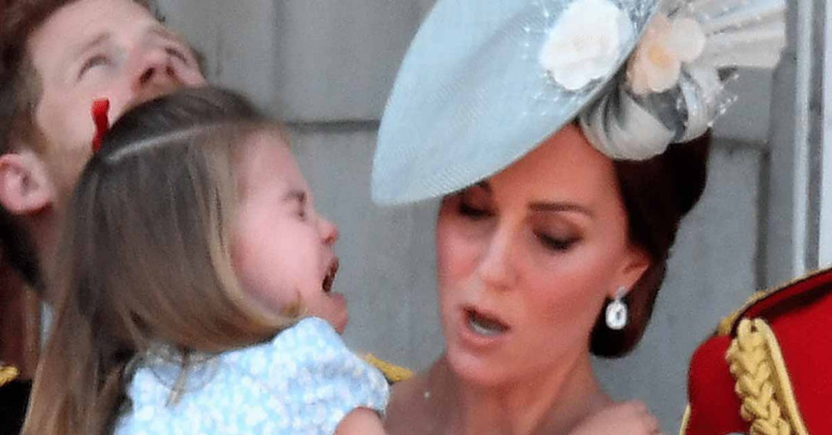 La caduta della principessa Charlotte e l’amore di Kate Middleton