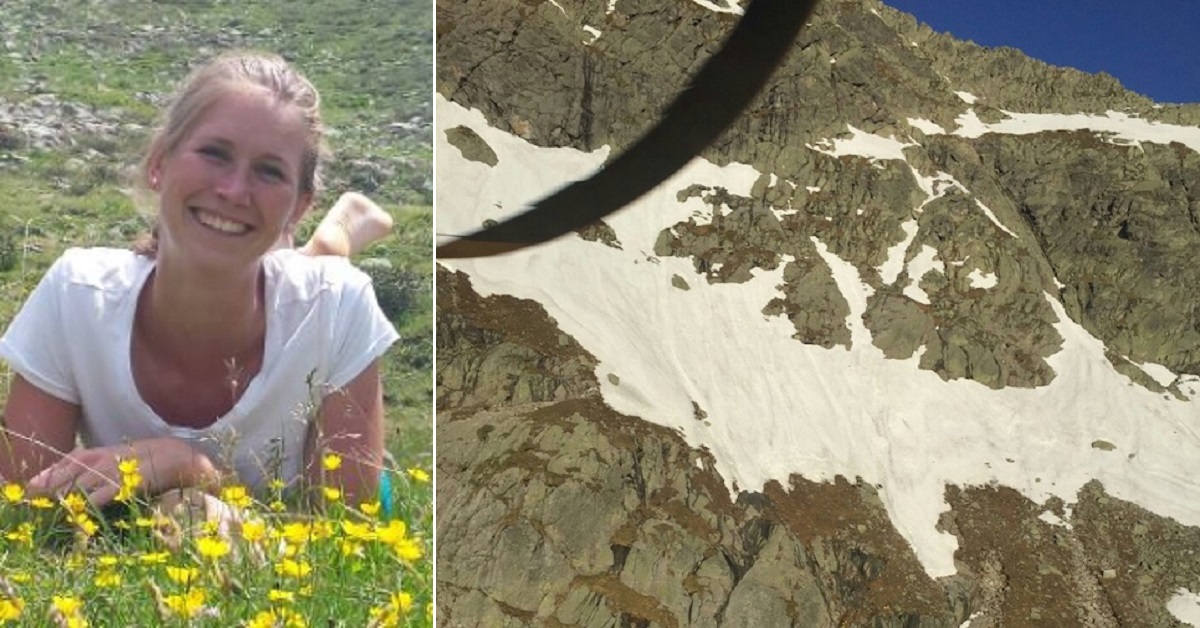 Melanie Kaserer cade in un dirupo; il cane la veglia per ore