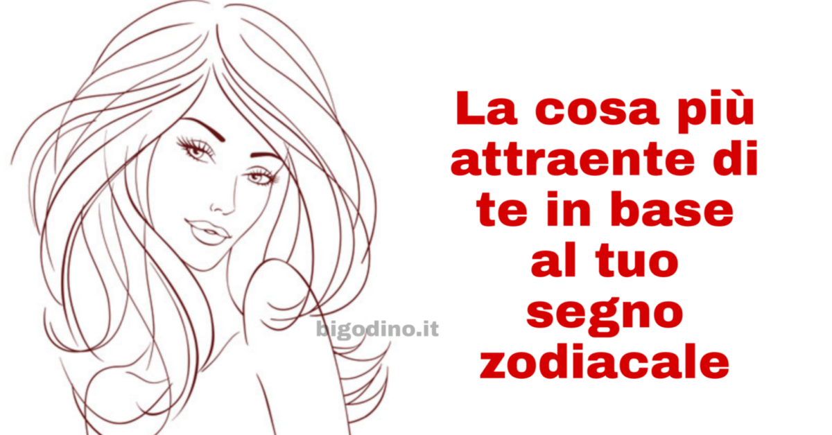 La cosa più attraente in base al segno zodiacale