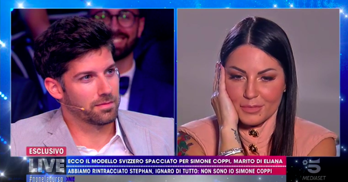 Eliana Michelazzo incontra Simone Coppi da Barbara D’Urso