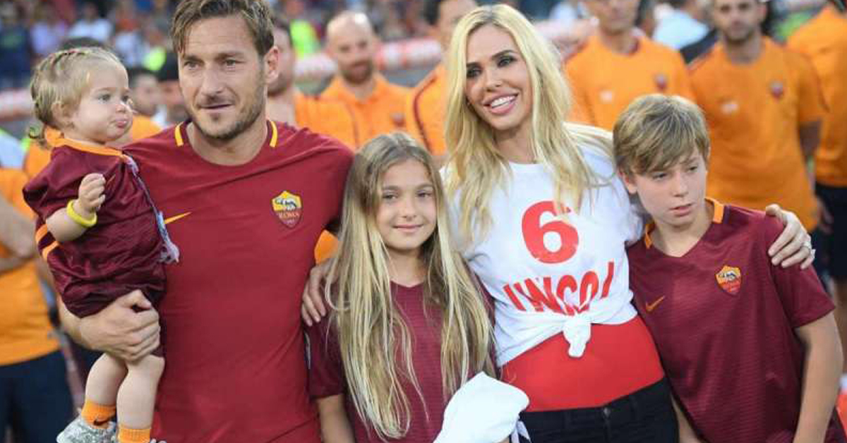 Ilary Blasi e Francesco Totti: chi sono i figli della coppia