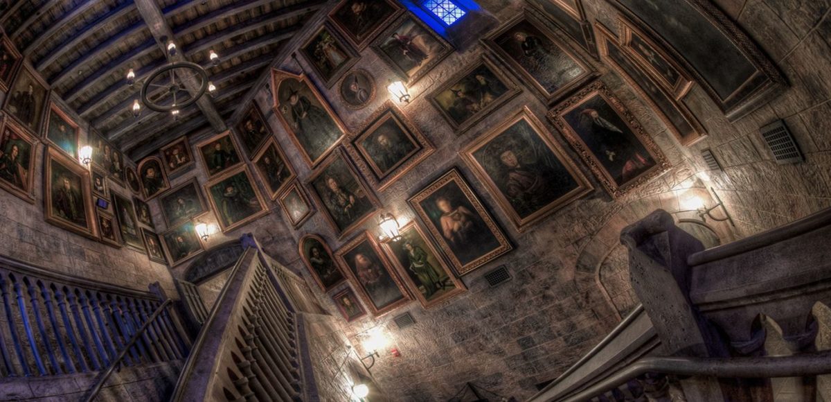 Harry Potter quadri in movimento: da finzione a realtà