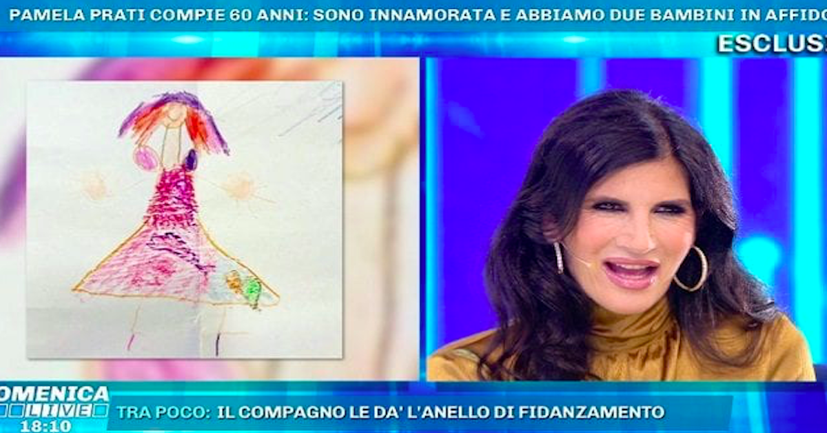 Pamela Prati: il disegno di Rebecca rubato ad una mamma tedesca su Instagram