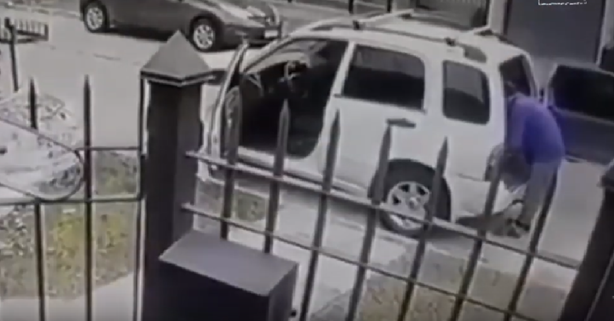 Malviventi lo aggrediscono ma escono i suoi cani dall’auto