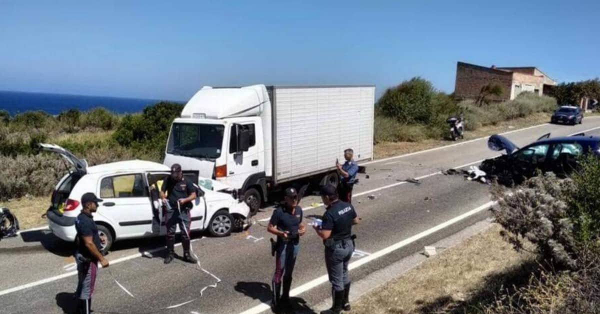 Incidente Castelsardo: bambina ferita e morto un 27enne