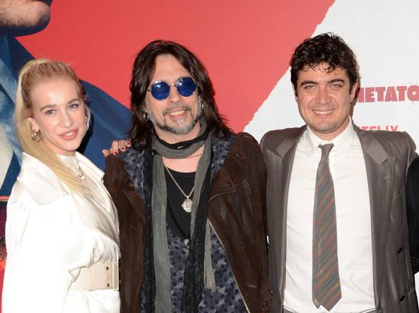 Clizia Incorvaia, Francesco Sarcina e Riccardo Scamarcio