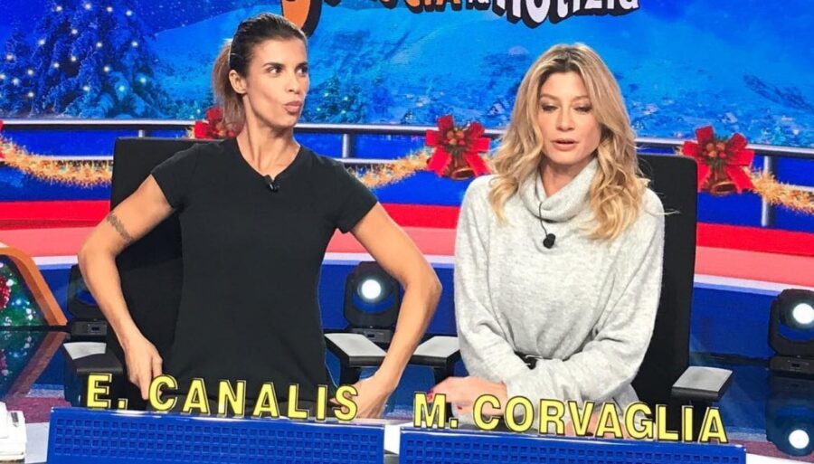 Elisabetta Canalis e Maddalena Corvaglia