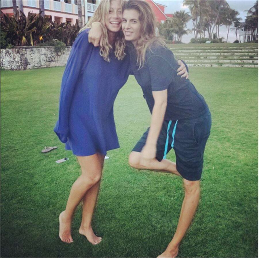 Elisabetta Canalis e Maddalena Corvaglia